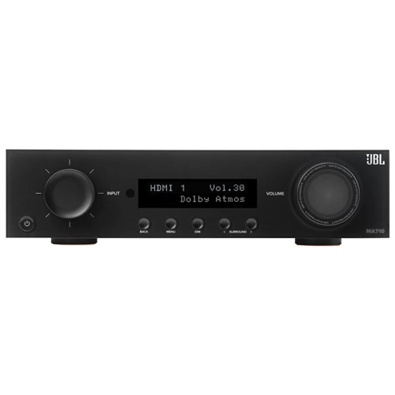 Récepteur AV réseau UHD 8K 7.2 canaux MA Series JBLMA710BLKAM de JBL - Noir
