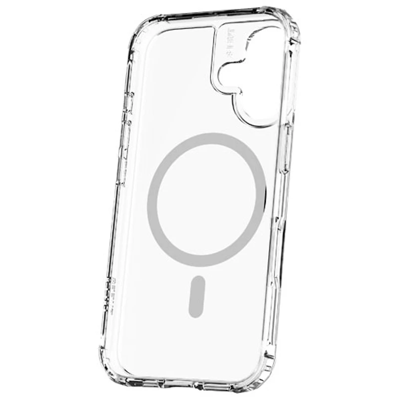 TUFF8 Rugged Fitted Hard Shell Case with Magsafe for iPhone 16 - Clear