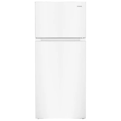 Réfrigérateur à congélateur supérieur 16 pi³ 28 po de Frigidaire (FRTE1622AW) - Blanc