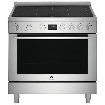 Electrolux 36" 4.4 Cu. Ft. True Convection 5-Element Slide-In Induction Range (ECFI3668AS) - Stainless Steel