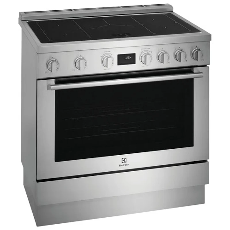 Electrolux 36" 4.4 Cu. Ft. True Convection 5-Element Slide-In Induction Range (ECFI3668AS) - Stainless Steel