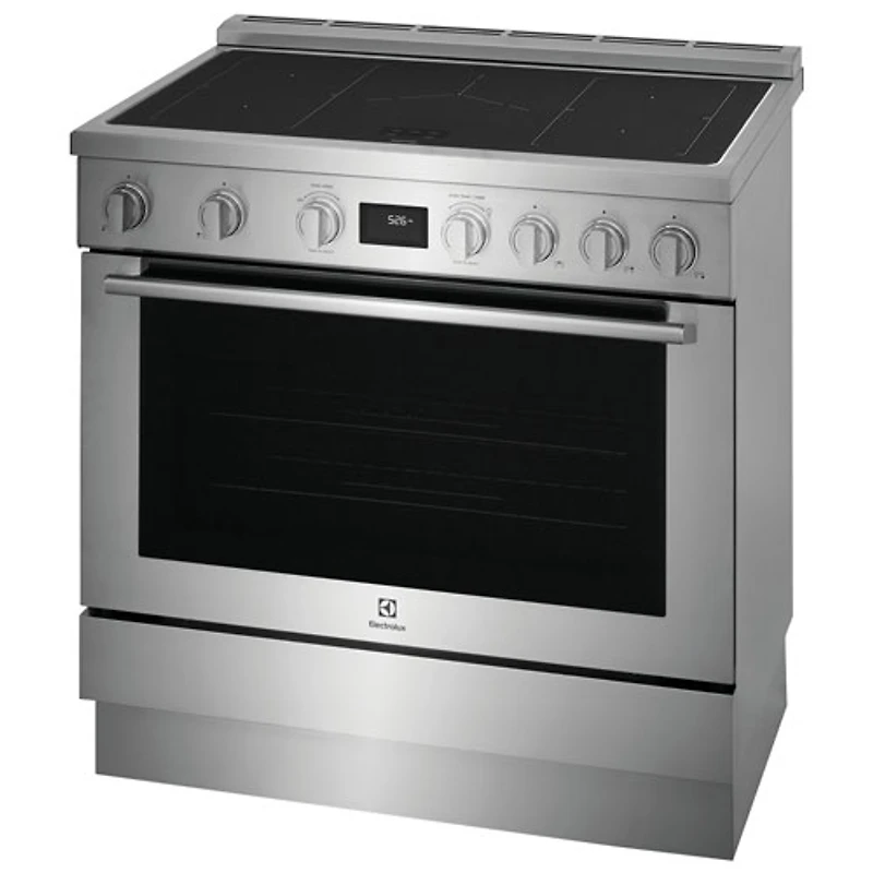 Electrolux 36" 4.4 Cu. Ft. True Convection 5-Element Slide-In Induction Range (ECFI3668AS) - Stainless Steel
