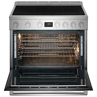 Electrolux 36" 4.4 Cu. Ft. True Convection 5-Element Slide-In Induction Range (ECFI3668AS) - Stainless Steel