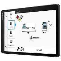 GPS de 10 po pour camion dēzl OTR1020 de Garmin