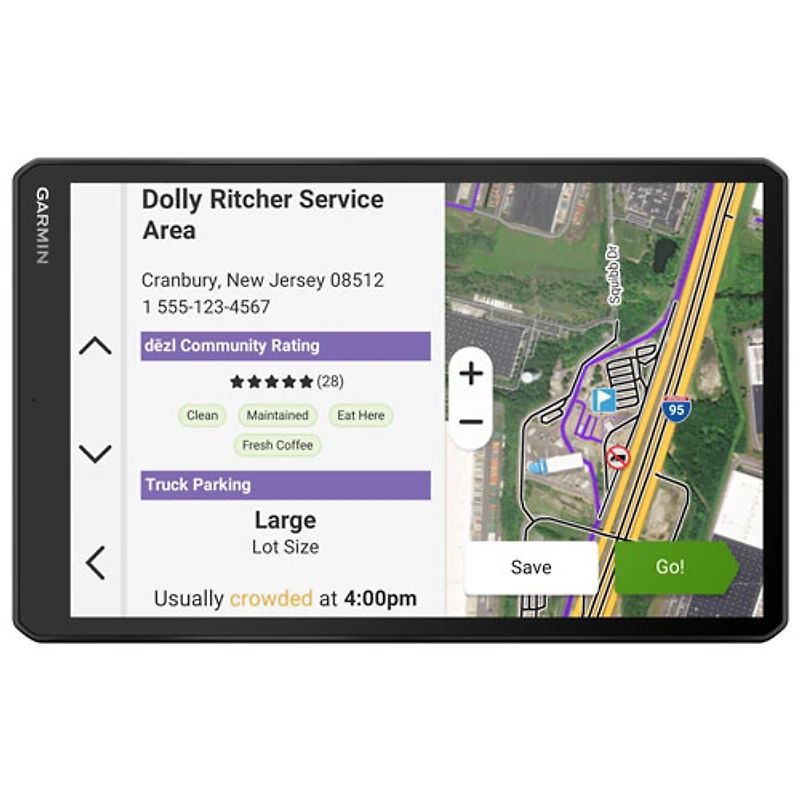 GPS de 10 po pour camion dēzl OTR1020 de Garmin
