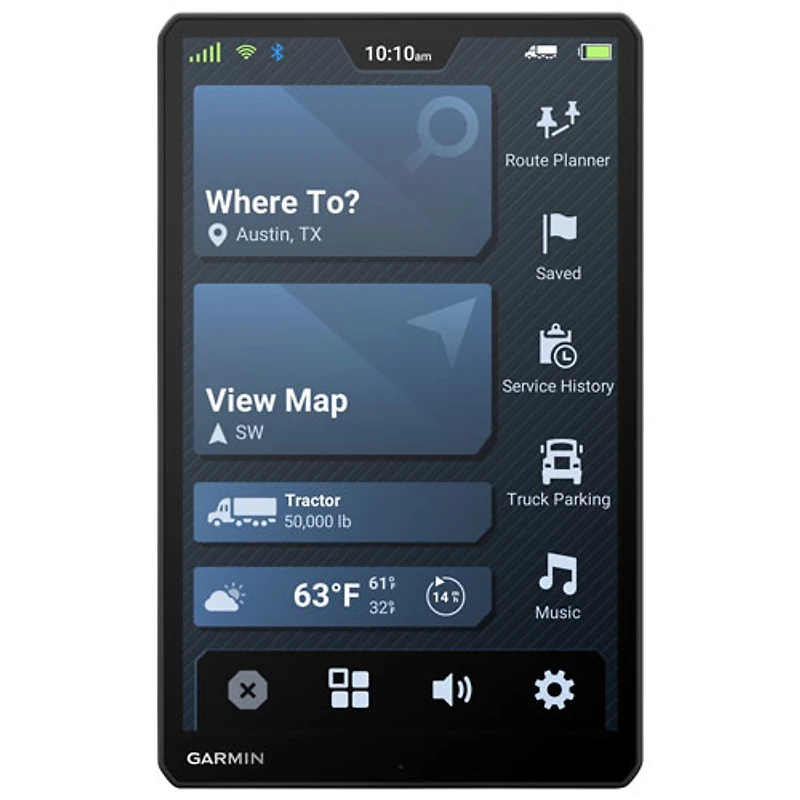 GPS de 10 po pour camion dēzl OTR1020 de Garmin