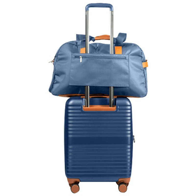 Champs Weekender Waterproof Nylon Duffle Bag - Navy