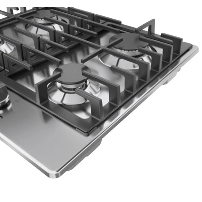 Surface de cuisson au gaz à 4 brûleurs de 24 po de Bosch (NGM5453UC) - Acier inoxydable