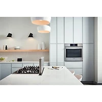 Surface de cuisson au gaz à 4 brûleurs de 24 po de Bosch (NGM5453UC) - Acier inoxydable