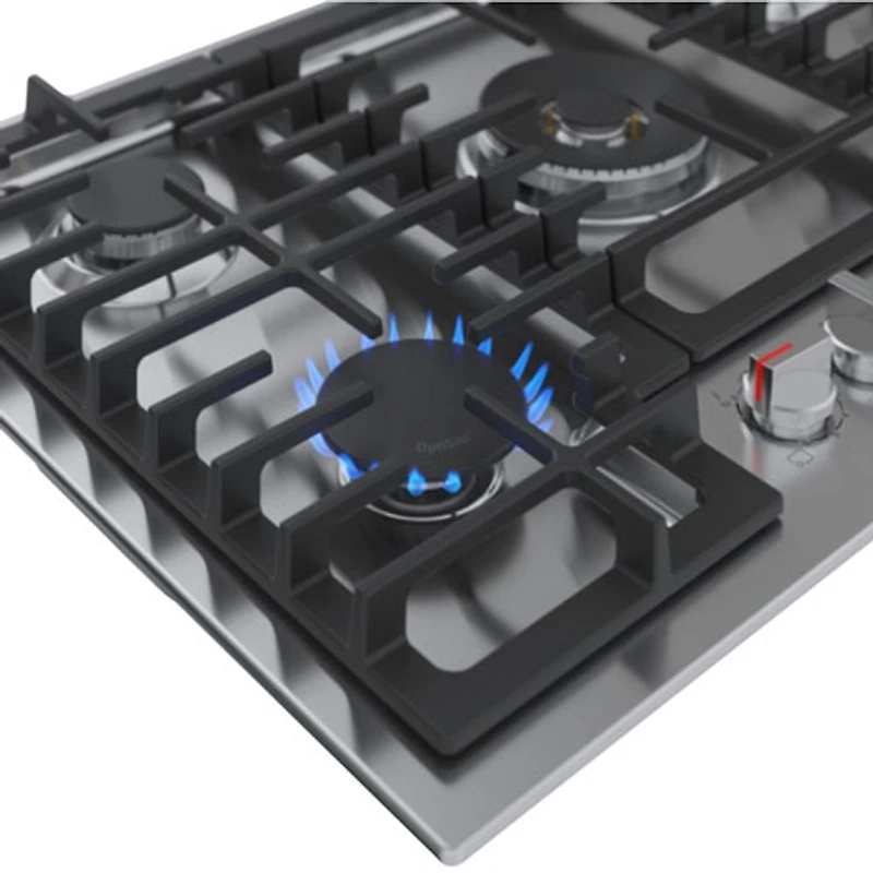 Surface de cuisson au gaz à 5 brûleurs de 30 po de Bosch (NGM8059UC) - Acier inoxydable