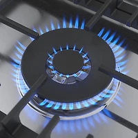 Surface de cuisson au gaz à 5 brûleurs de 30 po de Bosch (NGM8059UC) - Acier inoxydable