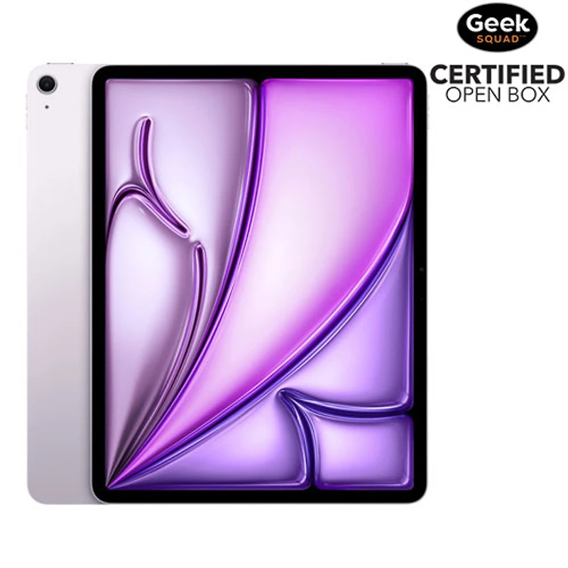 Open Box - Apple iPad Air 13" 128GB with Wi-Fi (6th Generation) - Purple