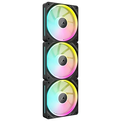 Corsair iCUE Link LX120 RGB 120mm PWN Triple Fans Starter Kit - Black