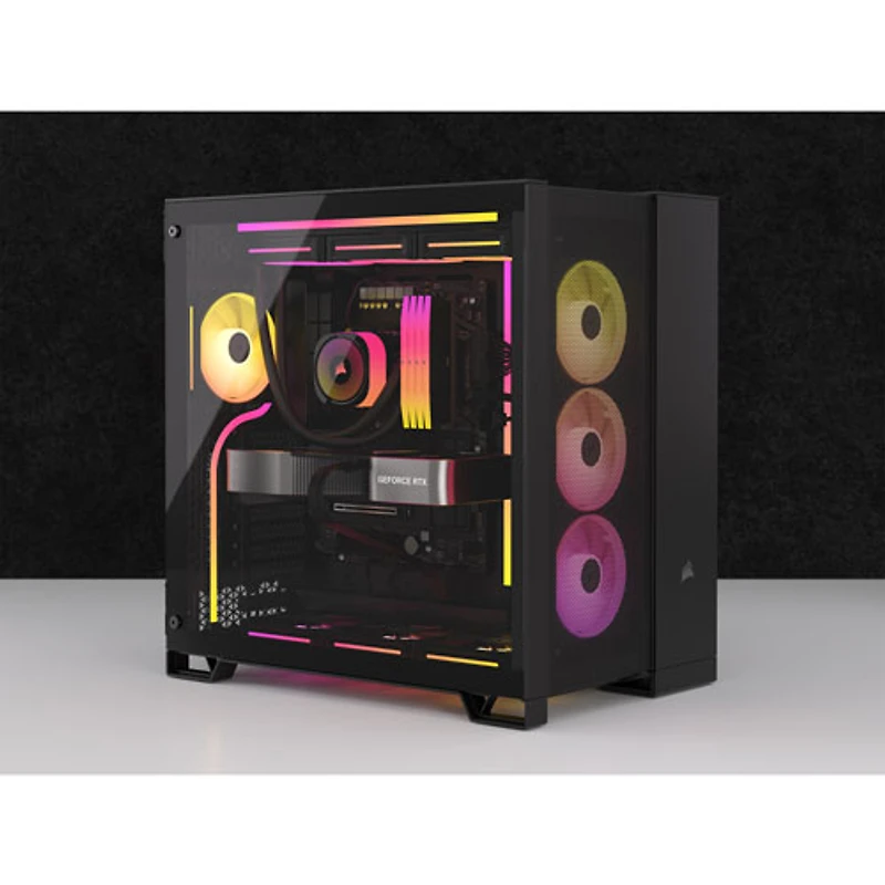 Extension de ventilateur de 120 mm iCUE Link LX120 RGB de Corsair - Noir