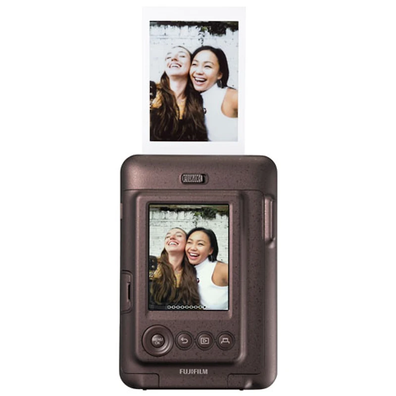 Fujifilm Instax Mini LiPlay Hybrid Instant Camera - Deep Bronze