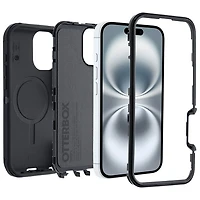 OtterBox Defender Pro Fitted Hard Shell Case with MagSafe for iPhone 16 - Black