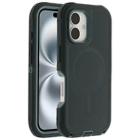 Étui rigide ajusté Defender Pro d'OtterBox avec MagSafe pour iPhone 16 - Vert Sagebrush