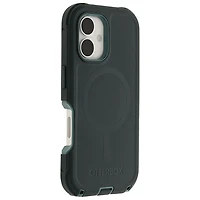 Étui rigide ajusté Defender Pro d'OtterBox avec MagSafe pour iPhone 16 - Vert Sagebrush