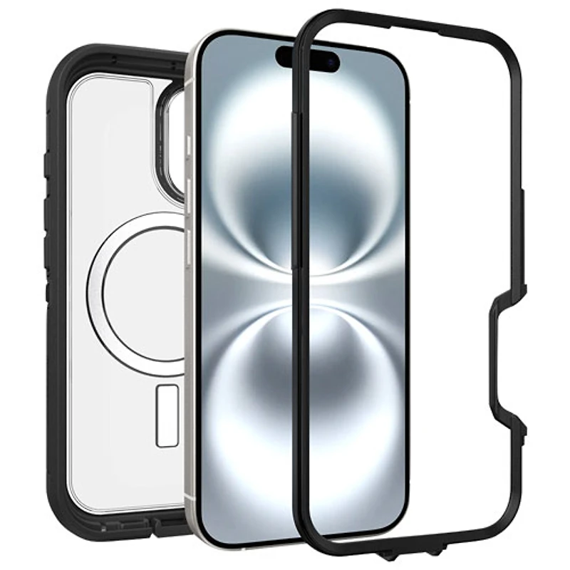 OtterBox Defender XT Fitted Hard Shell Case with MagSafe for iPhone 16 - Dark Side