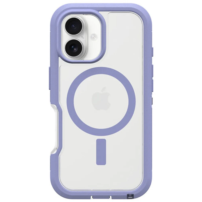 Étui rigide ajusté Defender XT d'OtterBox avec MagSafe pour iPhone 16 - Mauve Denver Dusk