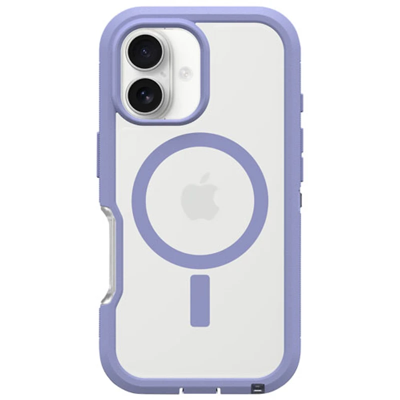 Étui rigide ajusté Defender XT d'OtterBox avec MagSafe pour iPhone 16 - Mauve Denver Dusk