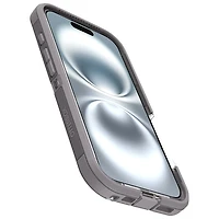Étui rigide ajusté Defender XT d'OtterBox avec MagSafe pour iPhone 16 - Transparent Snow Capped