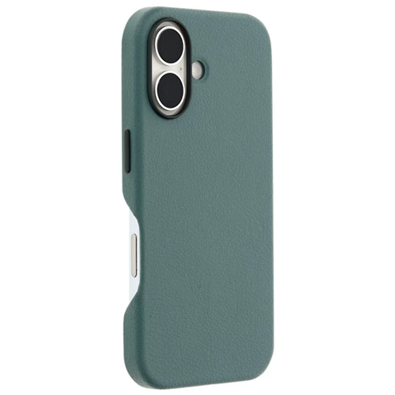 OtterBox Symmetry Cactus Leather Fitted Hard Shell Case with MagSafe for iPhone 16 - Sagebrush