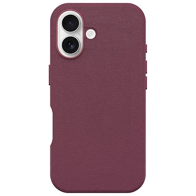 OtterBox Symmetry Cactus Leather Fitted Hard Shell Case with MagSafe for iPhone 16