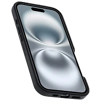 OtterBox Symmetry Cactus Leather Fitted Hard Shell Case with MagSafe for iPhone 16 - Noir Ash