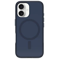 Étui rigide ajusté Symmetry d'OtterBox avec MagSafe pour iPhone 16 - Bleu Baby Blue Jeans