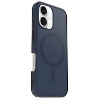 Étui rigide ajusté Symmetry d'OtterBox avec MagSafe pour iPhone 16 - Bleu Baby Blue Jeans