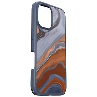 Étui rigide ajusté Symmetry d'OtterBox avec MagSafe pour iPhone 16 - Marbré High Desert Marble