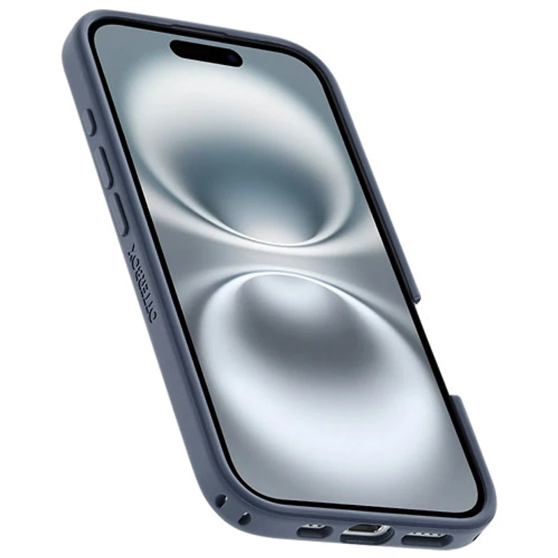 Étui rigide ajusté Symmetry d'OtterBox avec MagSafe pour iPhone 16 - Marbré High Desert Marble