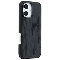 Étui rigide ajusté Symmetry d'OtterBox avec MagSafe pour iPhone 16 - Noir Spruce Bark