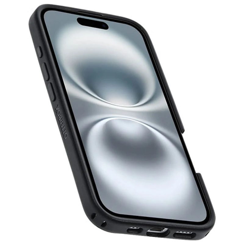 OtterBox Symmetry Fitted Hard Shell Case with MagSafe for iPhone 16 - Black