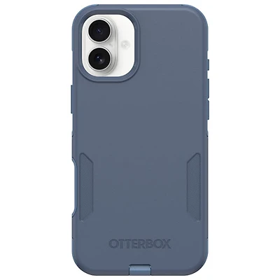 OtterBox Commuter Fitted Hard Shell Case with MagSafe for iPhone 16 Plus - Baby Blue Jeans
