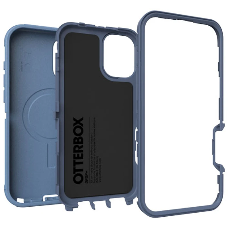 OtterBox Defender Pro Fitted Hard Shell Case with MagSafe for iPhone 16 Plus - Baby Blue Jeans