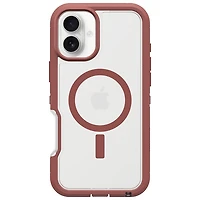 Étui rigide ajusté Defender XT d'OtterBox avec MagSafe pour iPhone 16 Plus - Rouge et blanc Dust Bowl