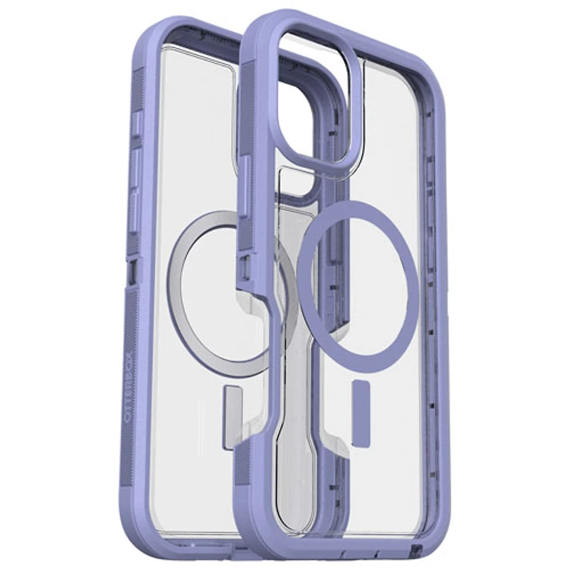 Étui rigide ajusté Defender XT d'OtterBox avec MagSafe pour iPhone 16 Plus - Violet Denver Dusk