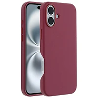 Étui rigide ajusté en cuir de cactus Symmetry d'OtterBox avec MagSafe pour iPhone 16 Plus - Rose Foxberry