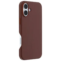 OtterBox Symmetry Cactus Leather Fitted Hard Shell Case with MagSafe for iPhone 16 Plus - Rich Adobe