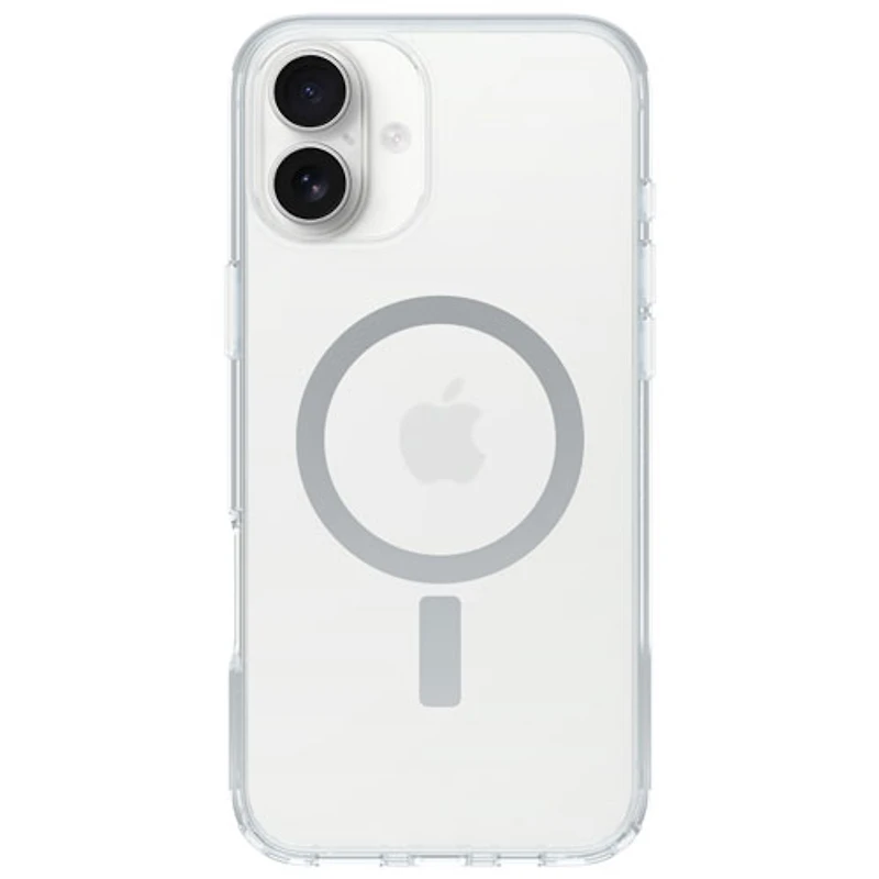 OtterBox Symmetry Fitted Hard Shell Case with MagSafe for iPhone 16 Plus - Clear