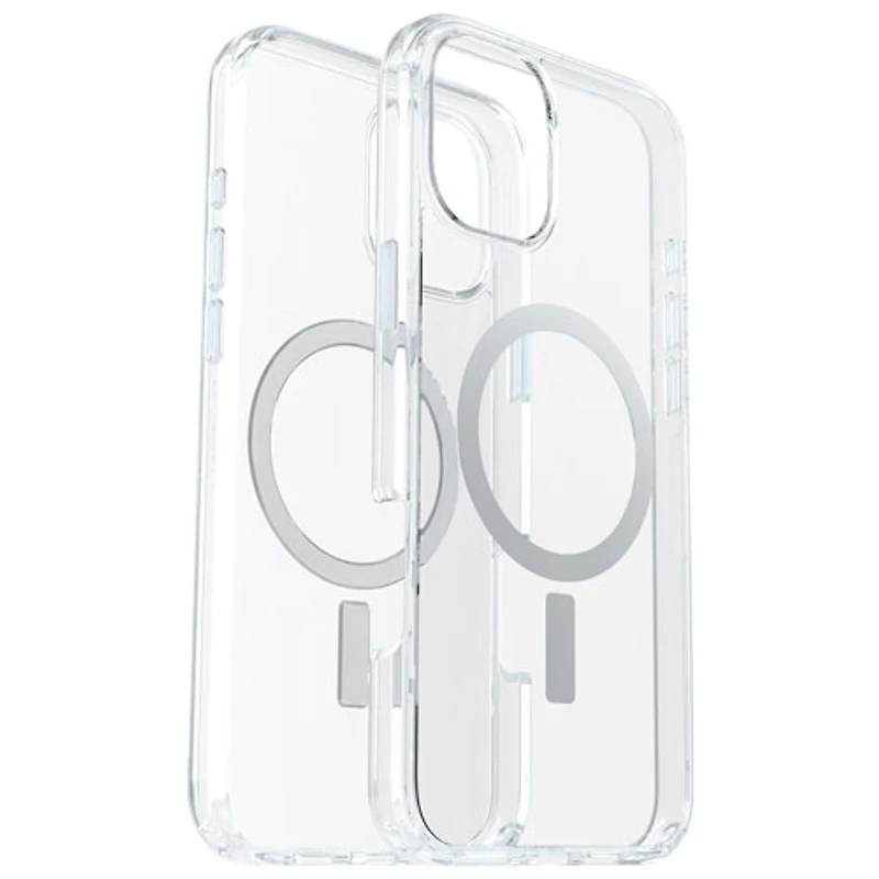 OtterBox Symmetry Fitted Hard Shell Case with MagSafe for iPhone 16 Plus - Clear