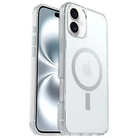 OtterBox Symmetry Fitted Hard Shell Case with MagSafe for iPhone 16 Plus - Clear