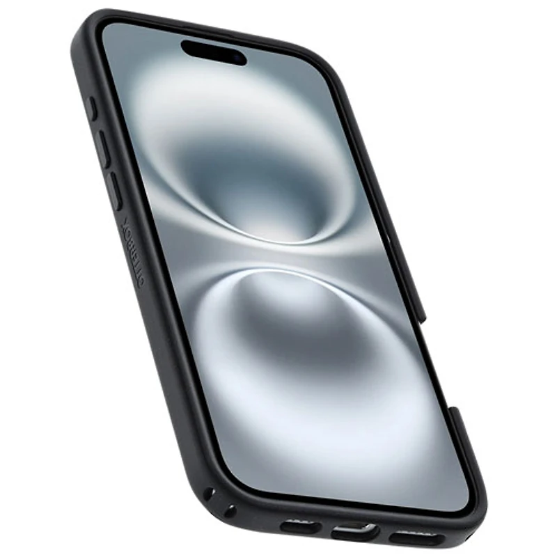 Étui rigide ajusté Symmetry d'OtterBox avec MagSafe pour iPhone 16 Plus - Noir