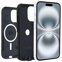 OtterBox Commuter Fitted Hard Shell Case with MagSafe for iPhone 16 - Black