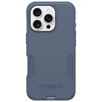 Étui rigide ajusté Commuter d'OtterBox avec MagSafe pour iPhone 16 Pro - Jean bleu poudre