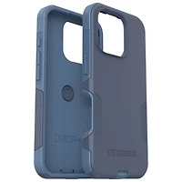 Étui rigide ajusté Commuter d'OtterBox avec MagSafe pour iPhone 16 Pro - Jean bleu poudre