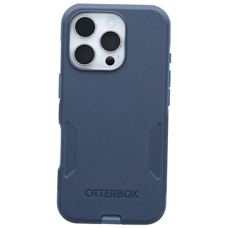 Étui rigide ajusté Commuter d'OtterBox avec MagSafe pour iPhone 16 Pro - Jean bleu poudre
