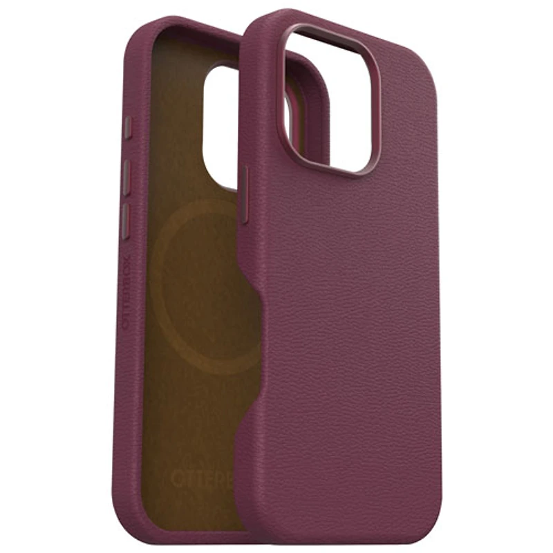 OtterBox Symmetry Cactus Leather Fitted Hard Shell Case with MagSafe for iPhone 16 Pro